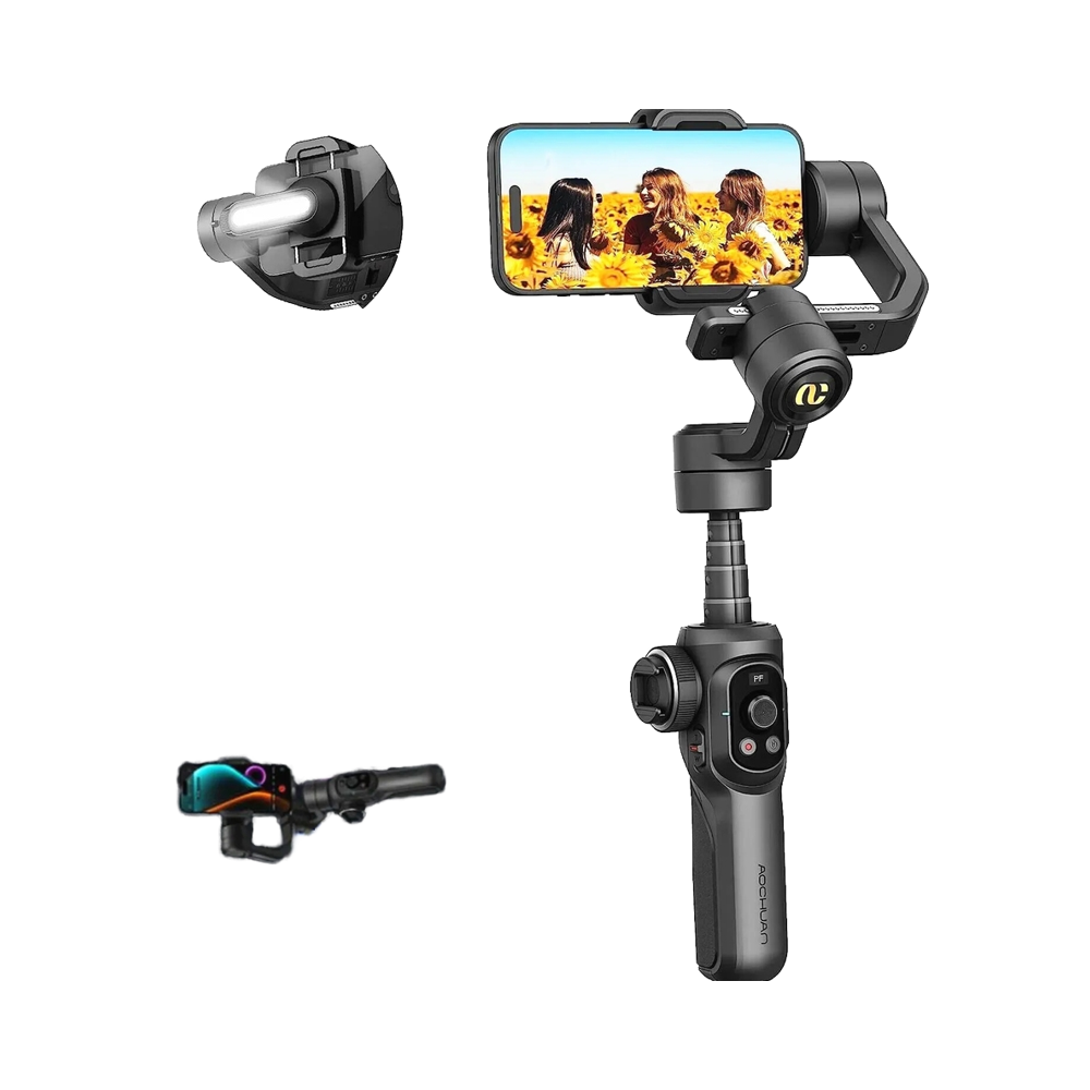 Gimbal Stabilizer For Phone 3 Axis - AOCHUAN Smart 2S 3-Axis Handheld Gimbal