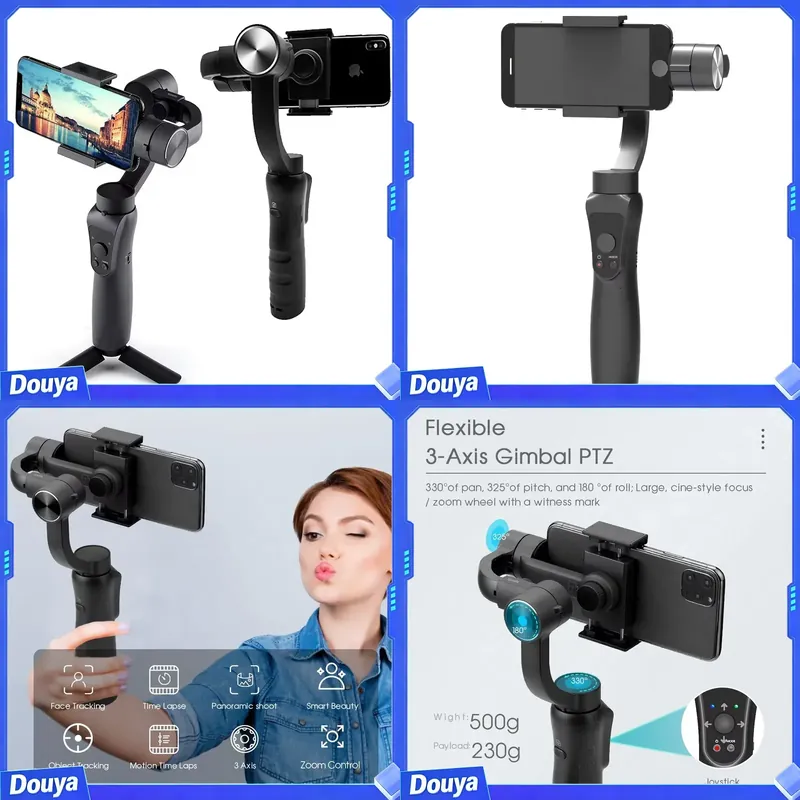 Gimbal Stabilizer For Phone 3 Axis - Takenoken Camera Gimbal 3 Axis Handheld